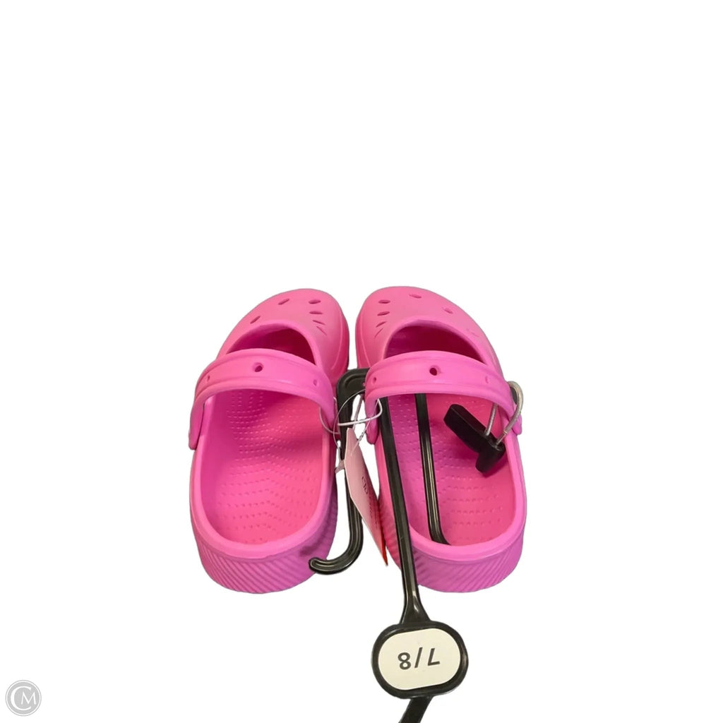 Shoes Flats By Clothes Mentor In Pink, Size: 7