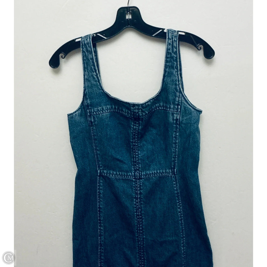 Dress Casual Maxi By Loft In Blue Denim, Size: 0