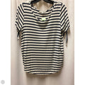 Top Short Sleeve By Green Envelope In Navy, Size: S