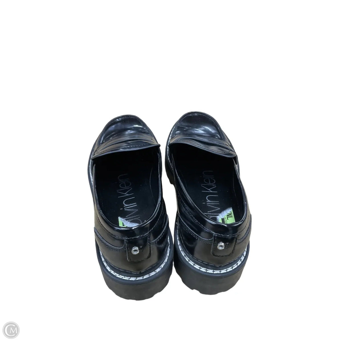 Shoes Flats By Calvin Klein In Black, Size: 7.5