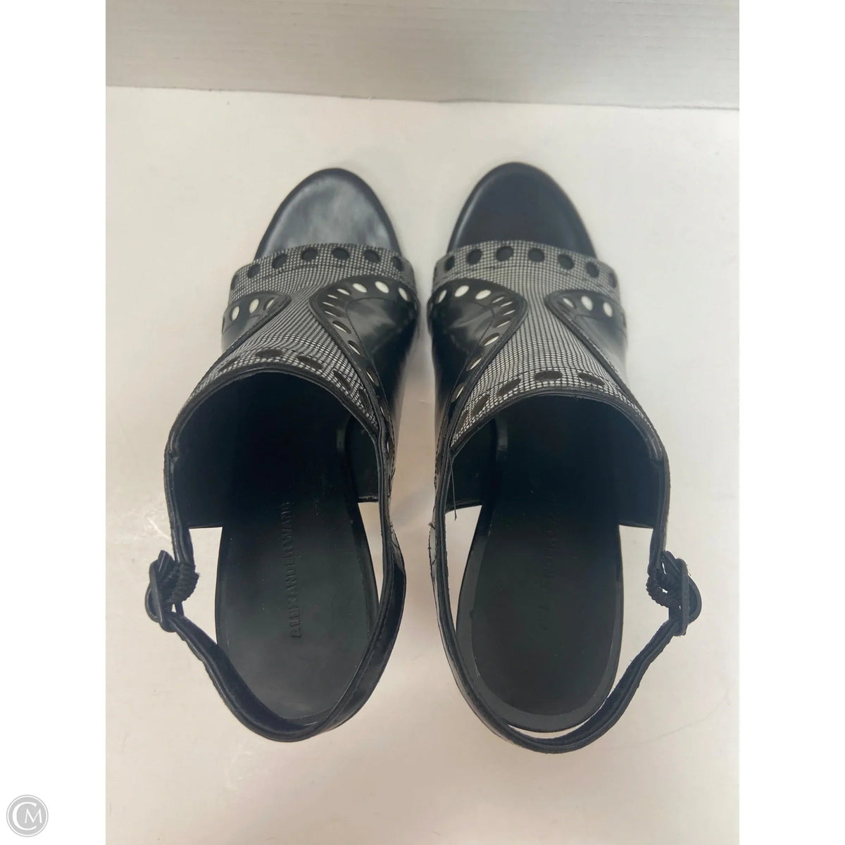 Shoes Luxury Designer By Alexander Wang In Black, Size: 7.5