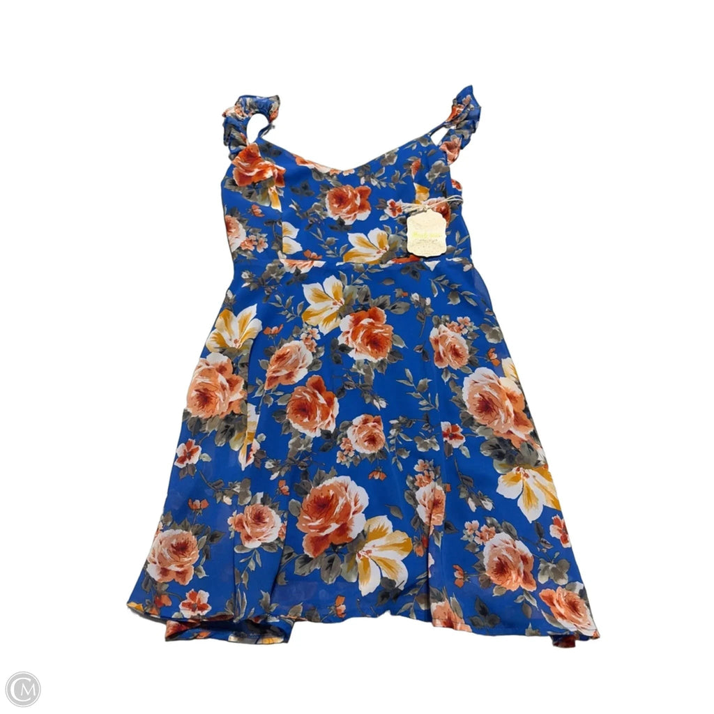 Dress Casual Short By Altard State In Blue, Size: L