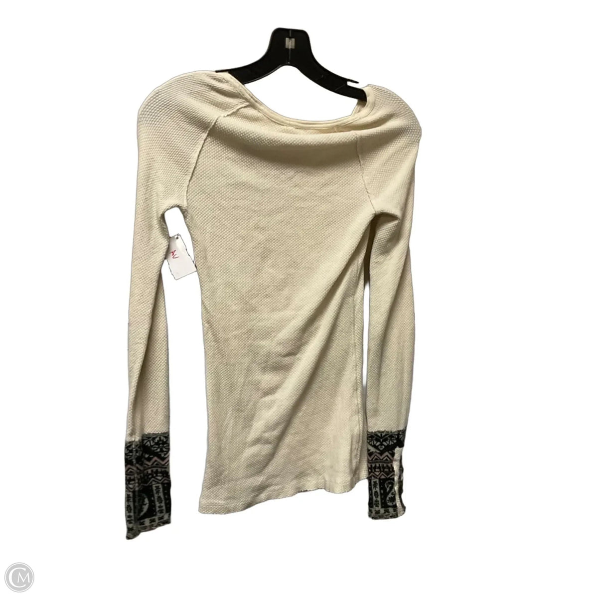 Top Long Sleeve By We The Free In Cream, Size: S
