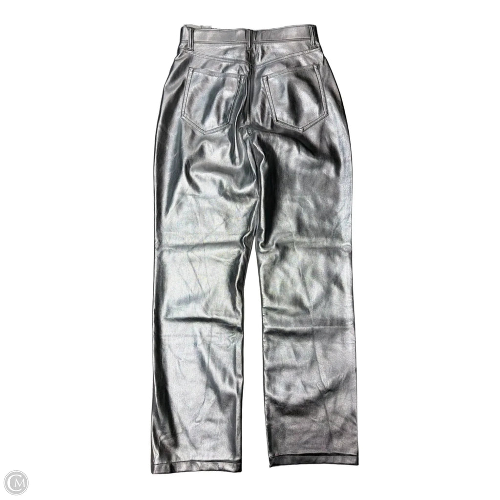 New! Pants Wide Leg By Abercrombie And Fitch In Silver, Size: 4p