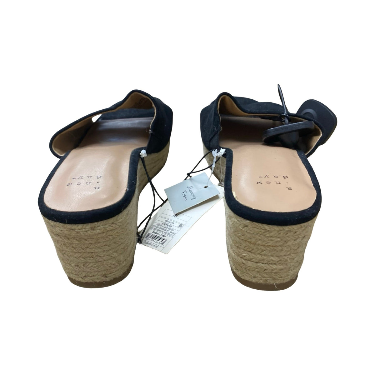 Shoes Heels Wedge By A New Day In Black, Size:8.5