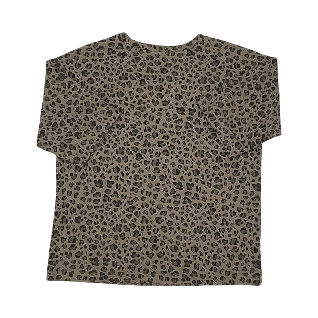 Top Ss By Clothes Mentor In Leopard Print, Size:M