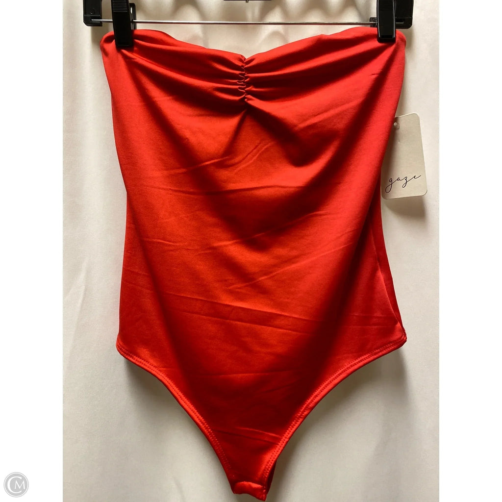 Bodysuit By Gaze In Red, Size: M