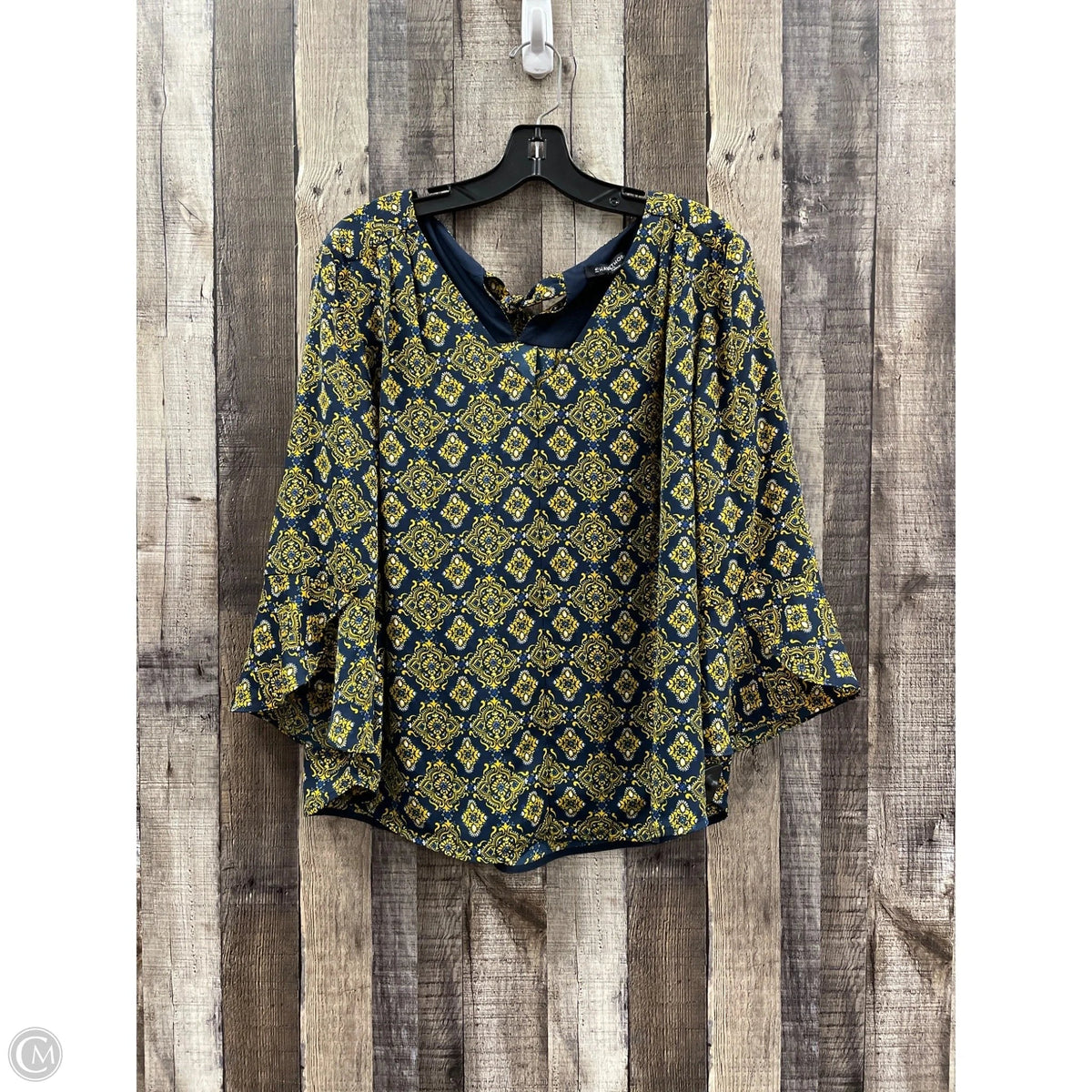 Top Long Sleeve By 41 Hawthorn In Multi-colored, Size: Xl