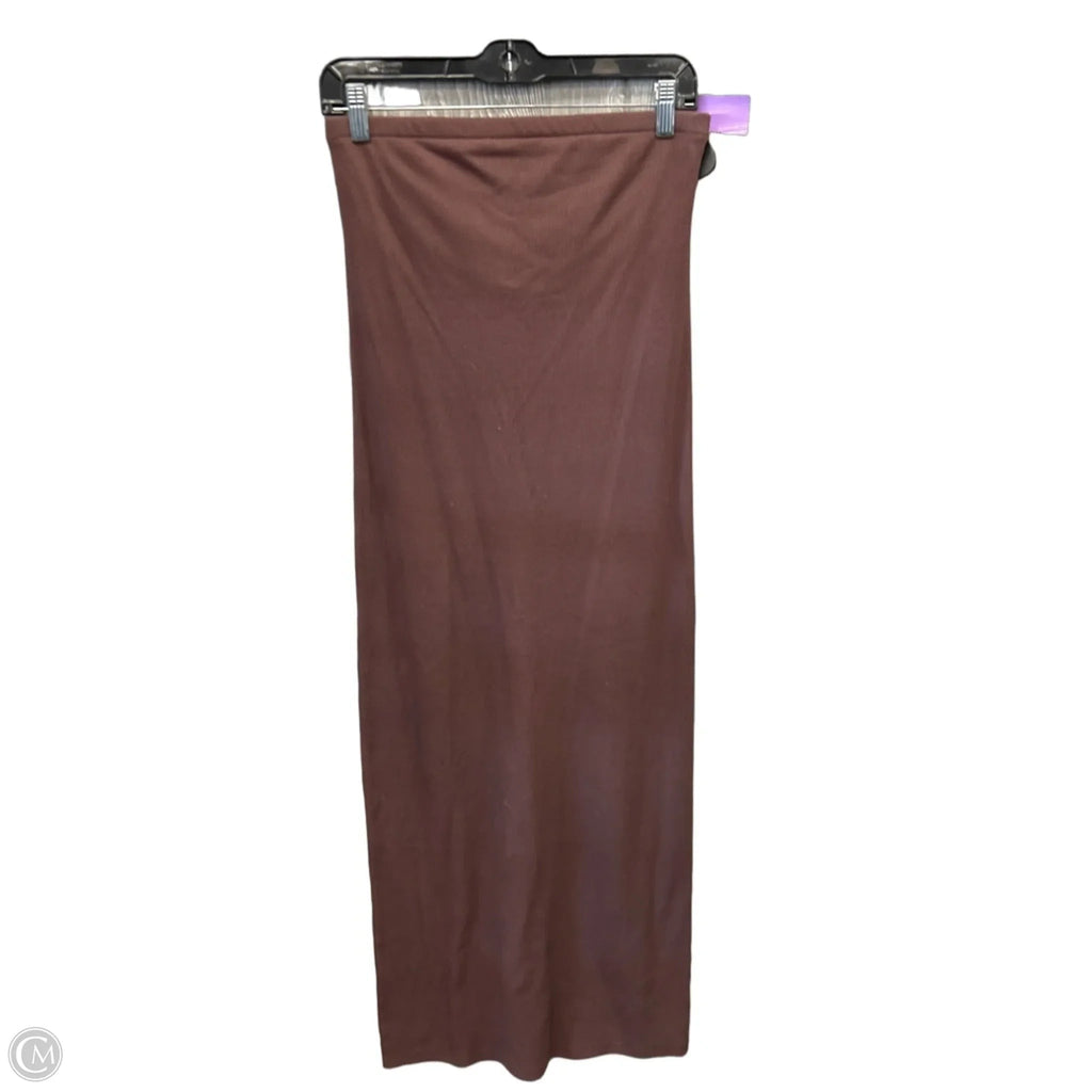 Dress Casual Maxi By A New Day In Brown, Size: S