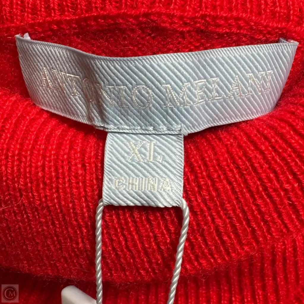 Georgina Dress Cashmere By Antonio Melani In Candy Apple, Size: XL