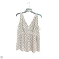 Top Sleeveless By Loft In Beige, Size: S