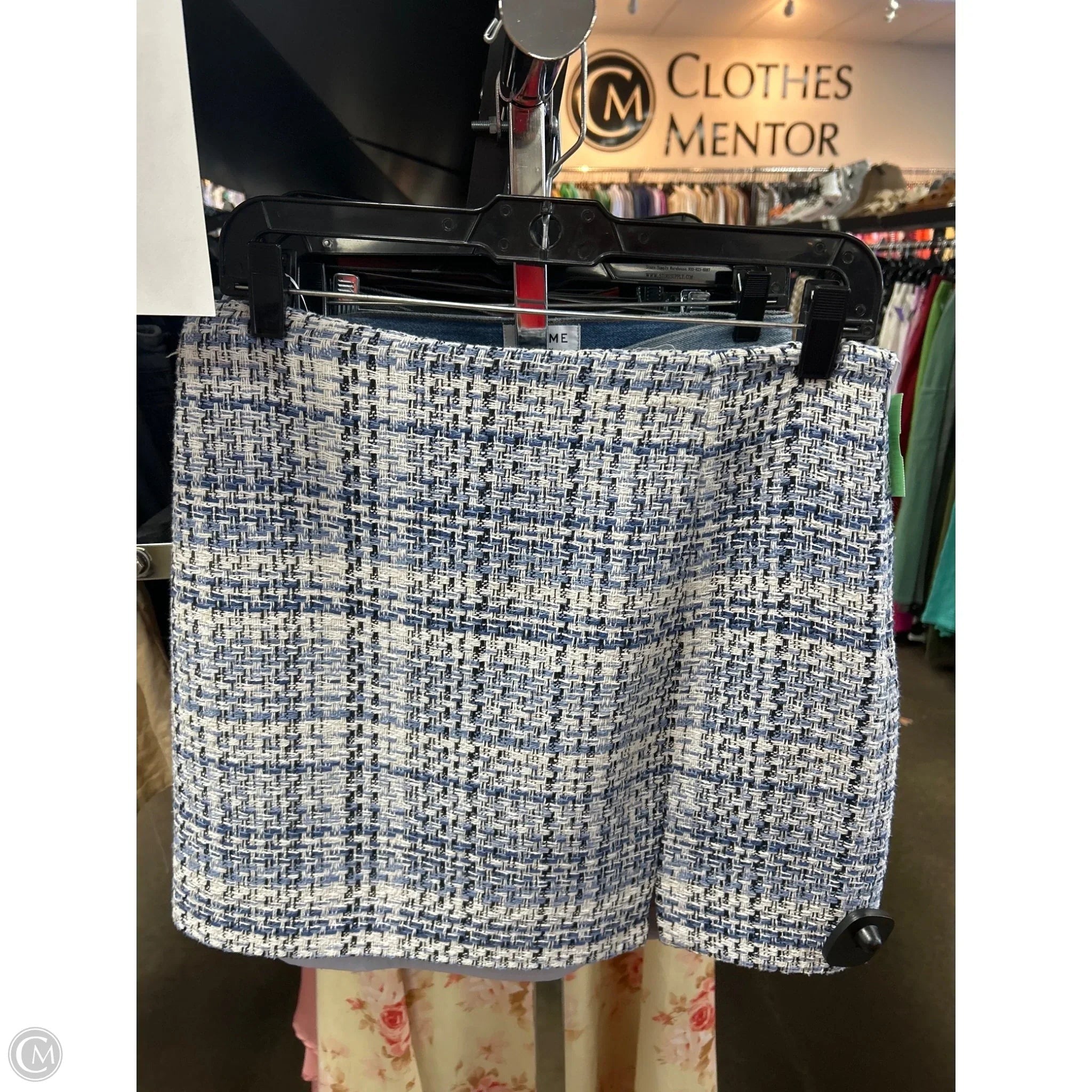 Skirt Mini & Short By Lucy Paris In Blue, Size: L