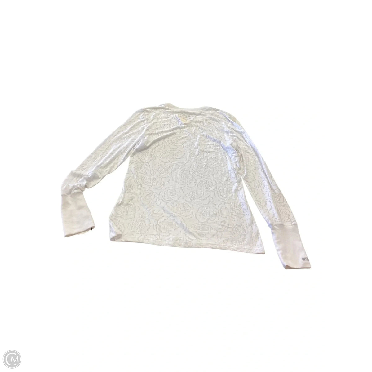 Top Long Sleeve Basic By Greys Anatomy In White, Size: M