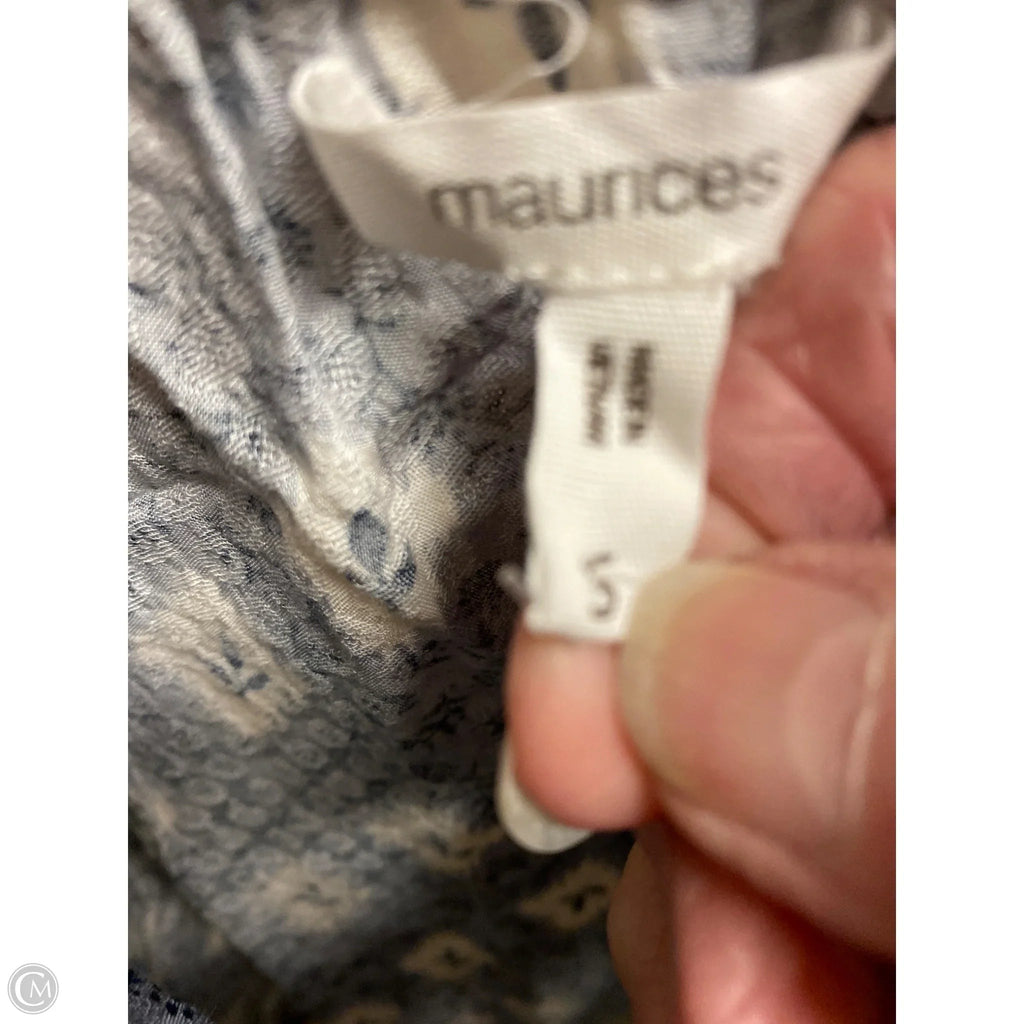Top Sleeveless By Maurices In Blue, Size: S