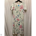 Dress Casual Maxi By Clothes Mentor In White, Size: L