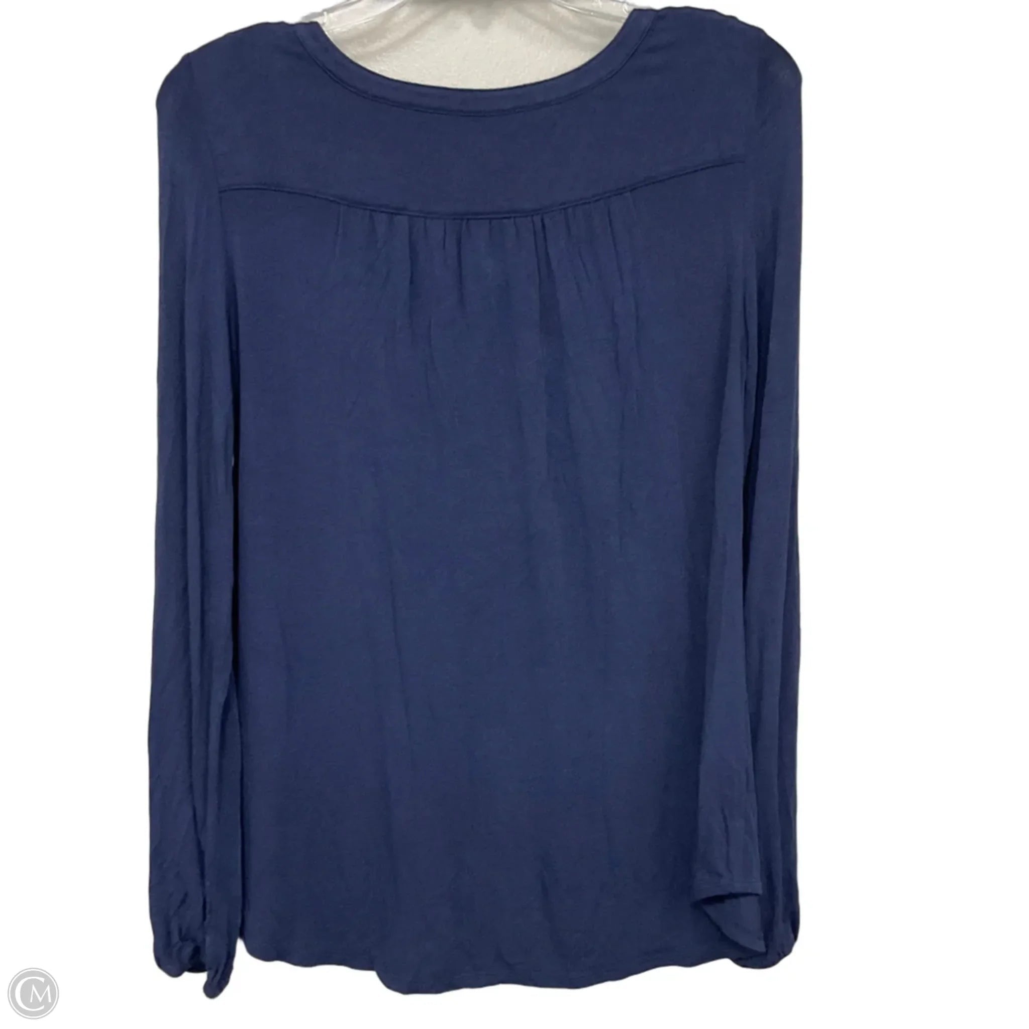 Top Long Sleeve Designer By Lilly Pulitzer In Blue, Size: Xs