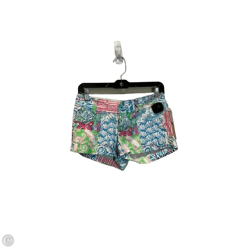 Shorts Designer By Lilly Pulitzer In White, Size: 0