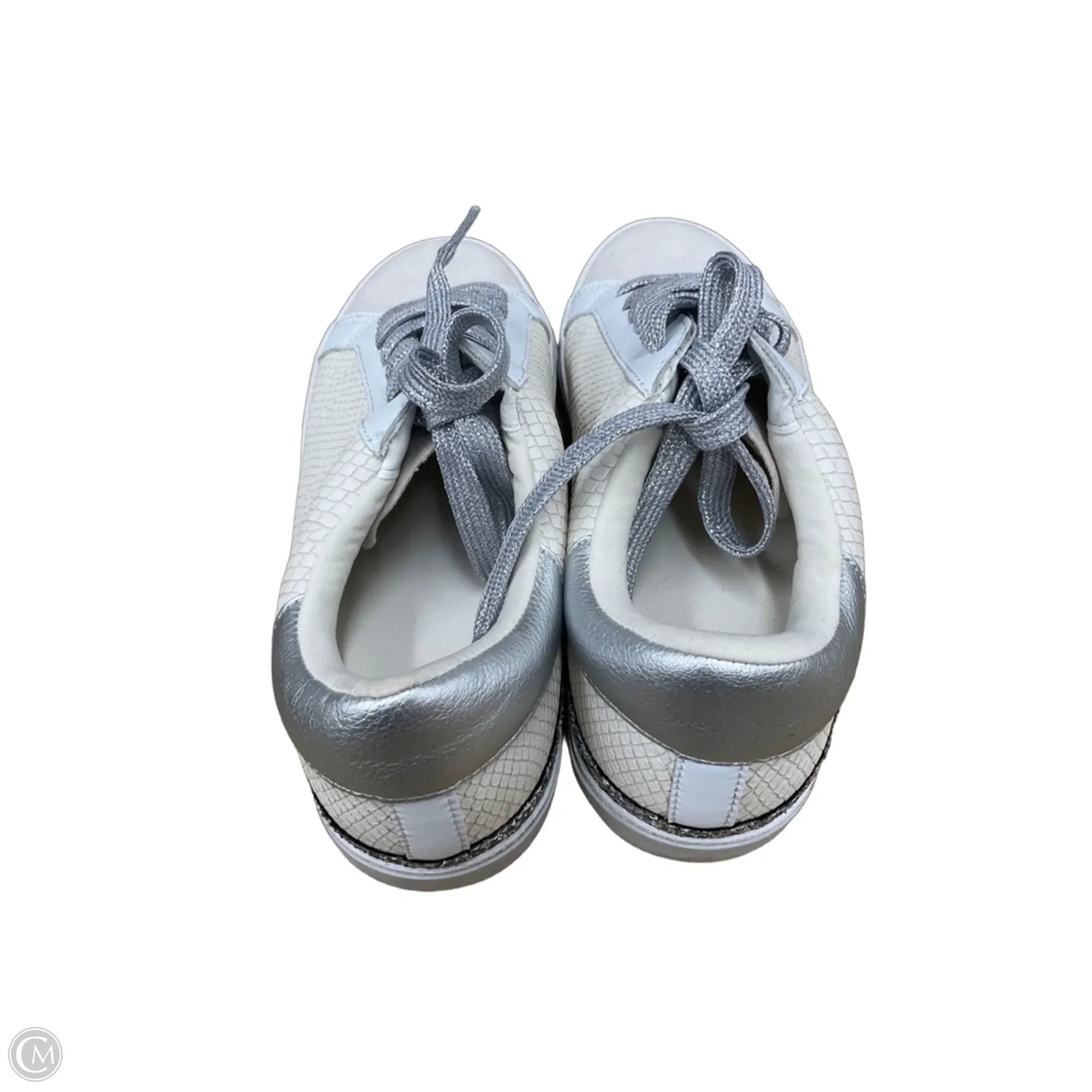 Shoes Sneakers By A New Day In Silver & Tan, Size: 9