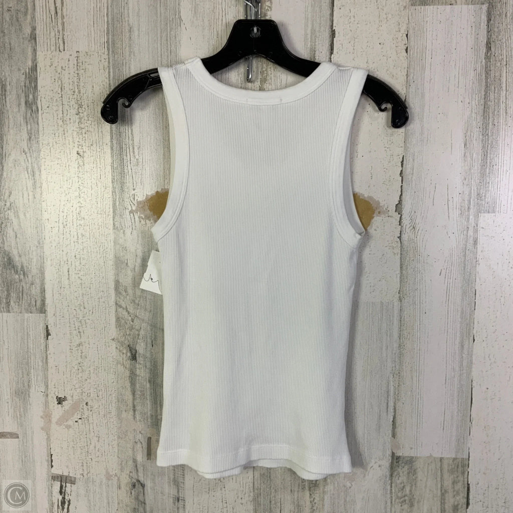 Tank Top Designer By Agolde In White, Size: M