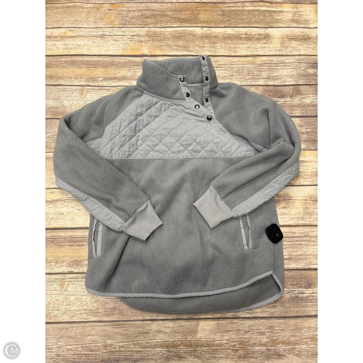 Jacket Fleece By Abercrombie And Fitch In Blue, Size: S