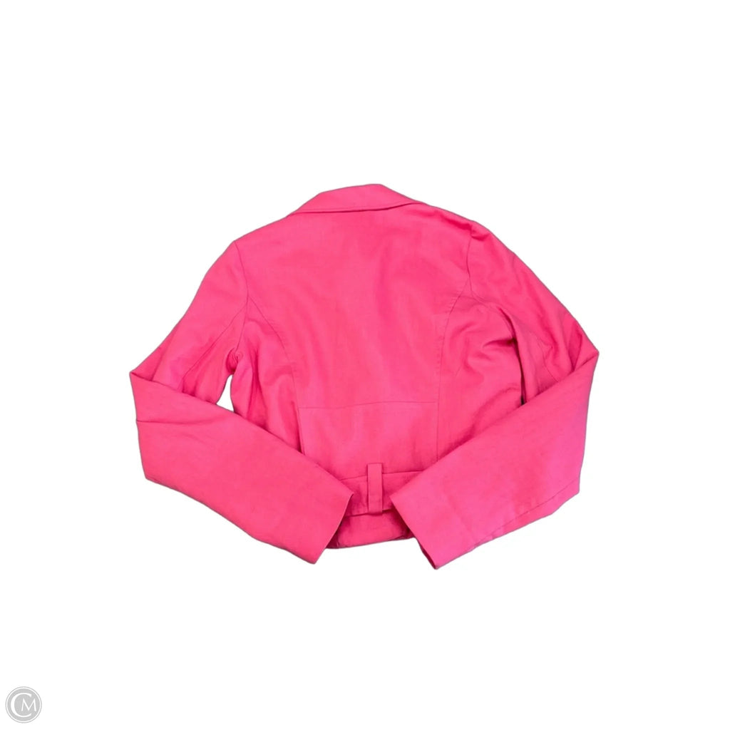 Jacket Moto By Dolan Left Coast In Pink, Size: Xs