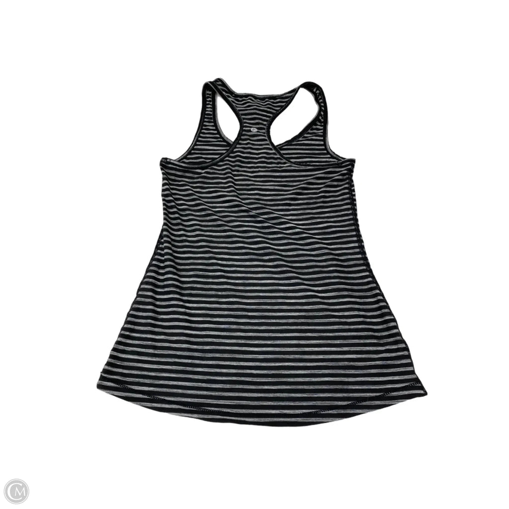 Athletic Tank Top By 90 Degrees By Reflex In Striped Pattern, Size: S
