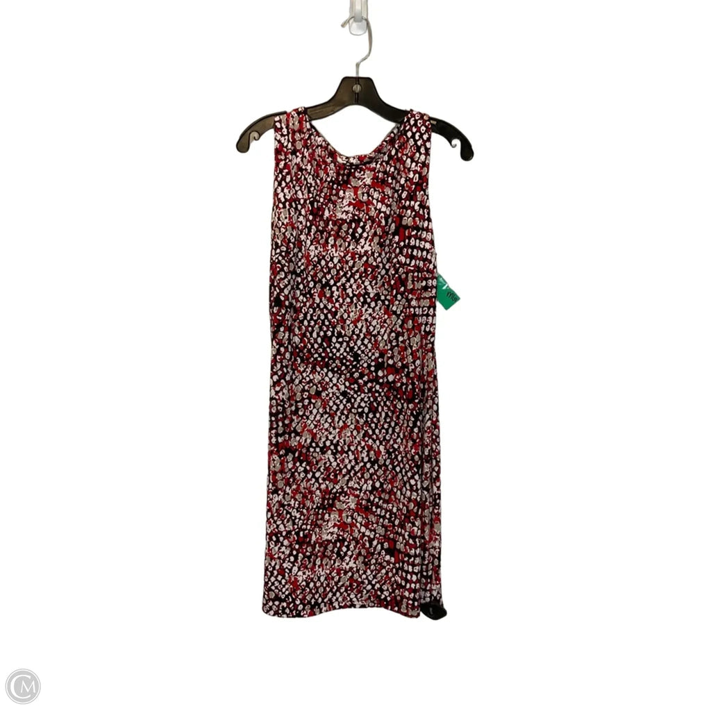 Dress Casual Short By Tommy Hilfiger In Black & Red, Size: 10