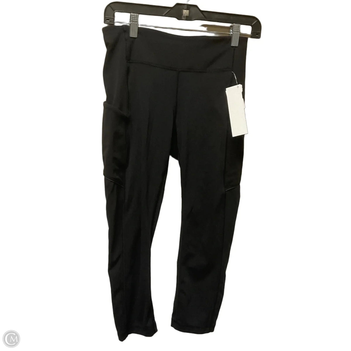 Athletic Leggings Capris By Lululemon In Black, Size: M