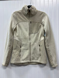 Athletic Jacket By Athleta In Cream, Size:Xs NWT
