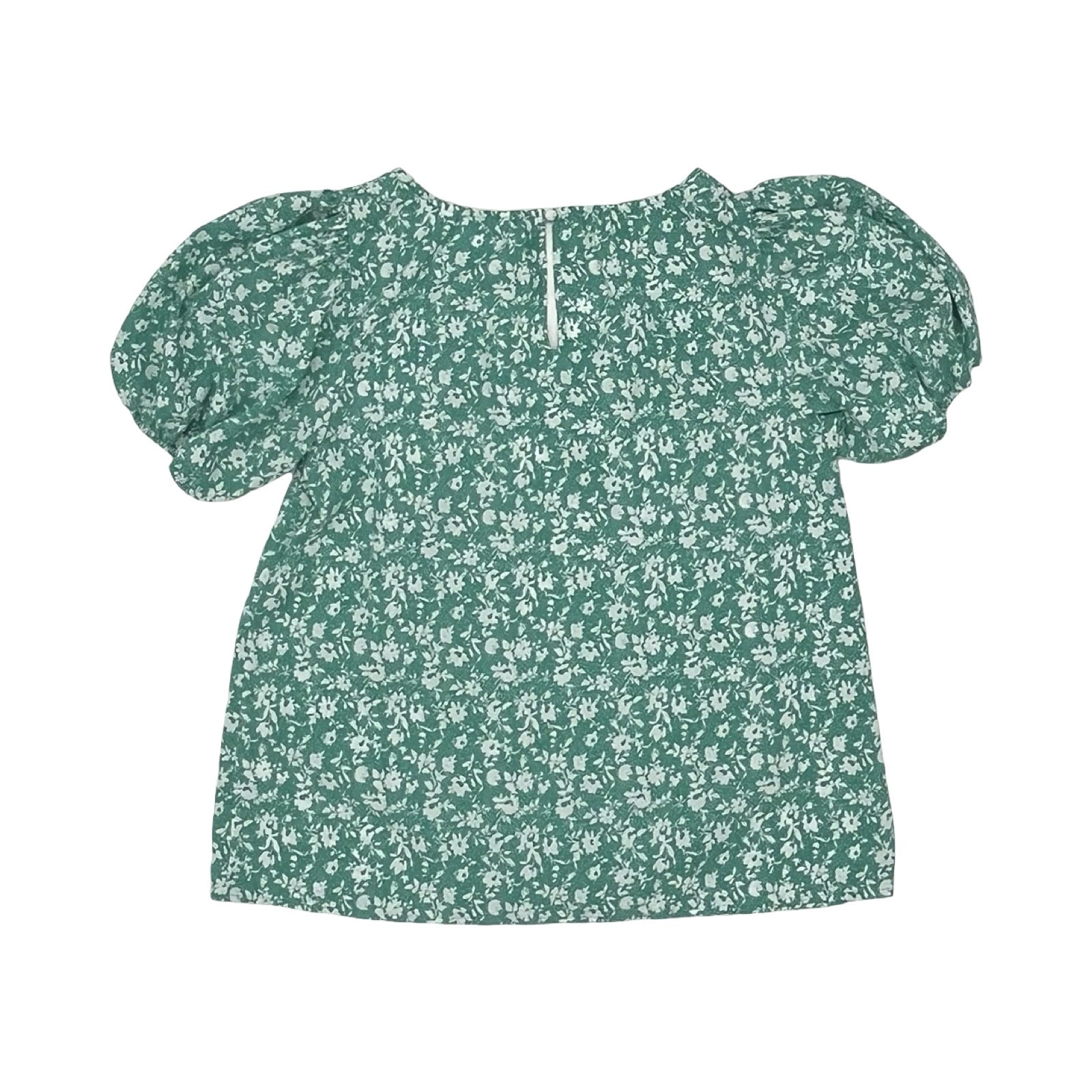 Blouse Ss By Lc Lauren Conrad In Green & White, Size:S