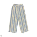Pants Wide Leg By 89th And Madison In Blue & Cream, Size: M