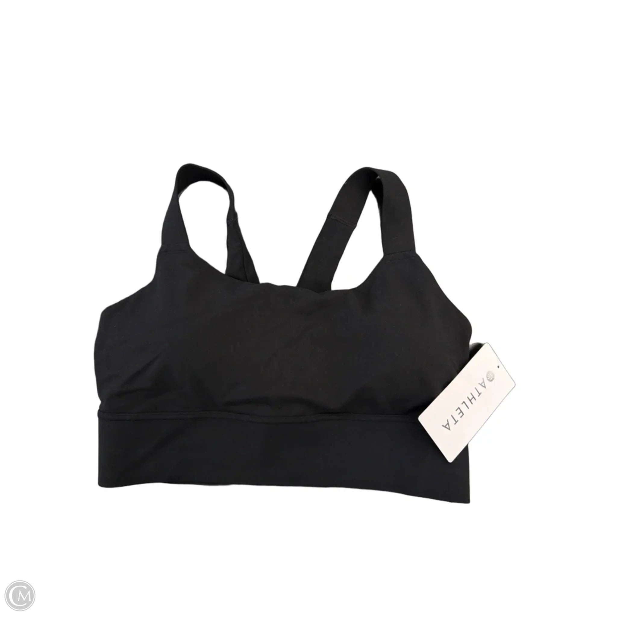 Athletic Bra By Athleta In Black, Size: L