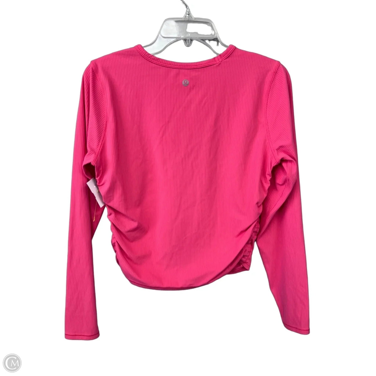 Athletic Top Long Sleeve Crewneck By Lululemon In Pink, Size: 8