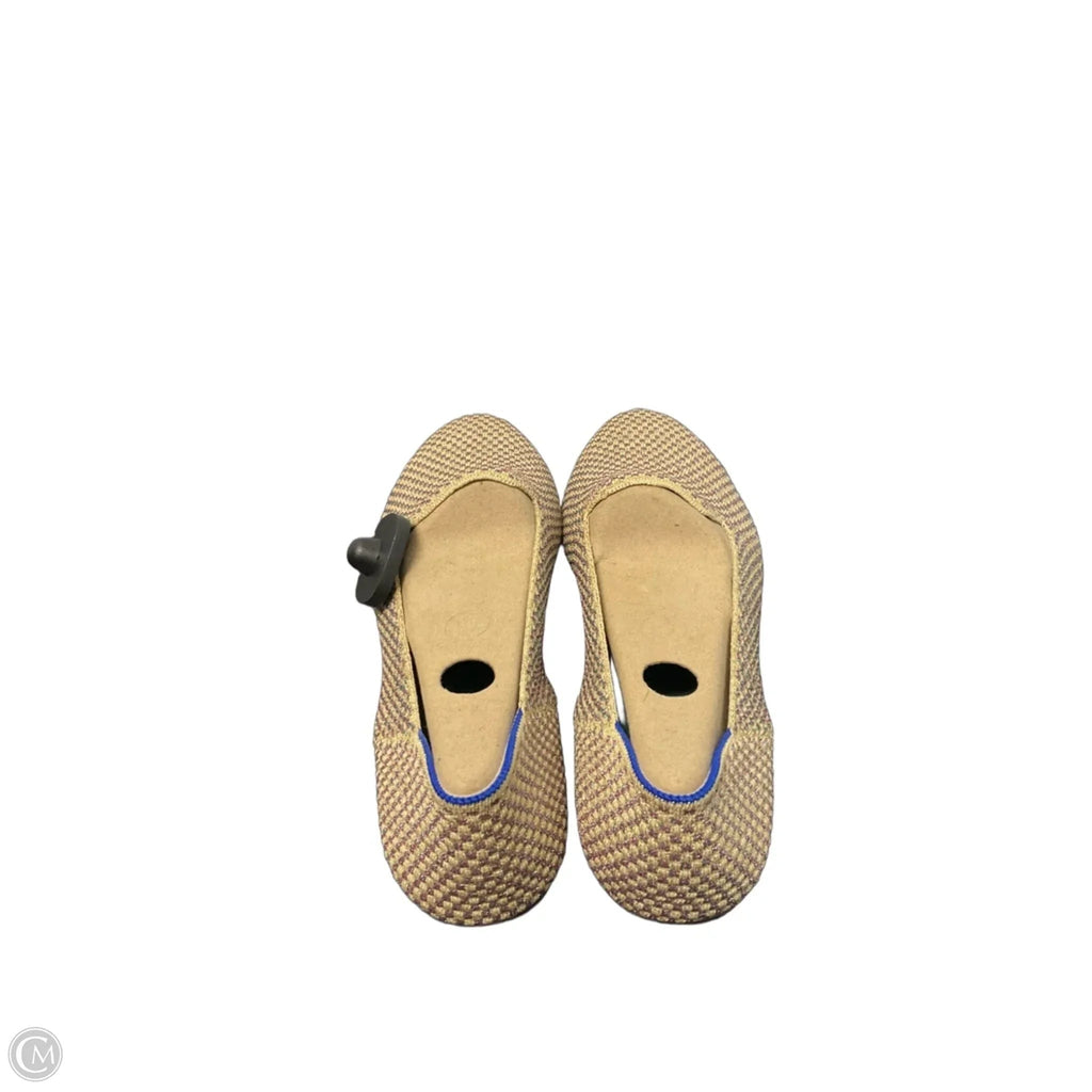 Shoes Flats By Rothys In Tan, Size: 11.5