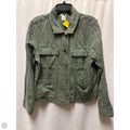 Jacket Shirt By Nicole By Nicole Miller In Green, Size: Xl