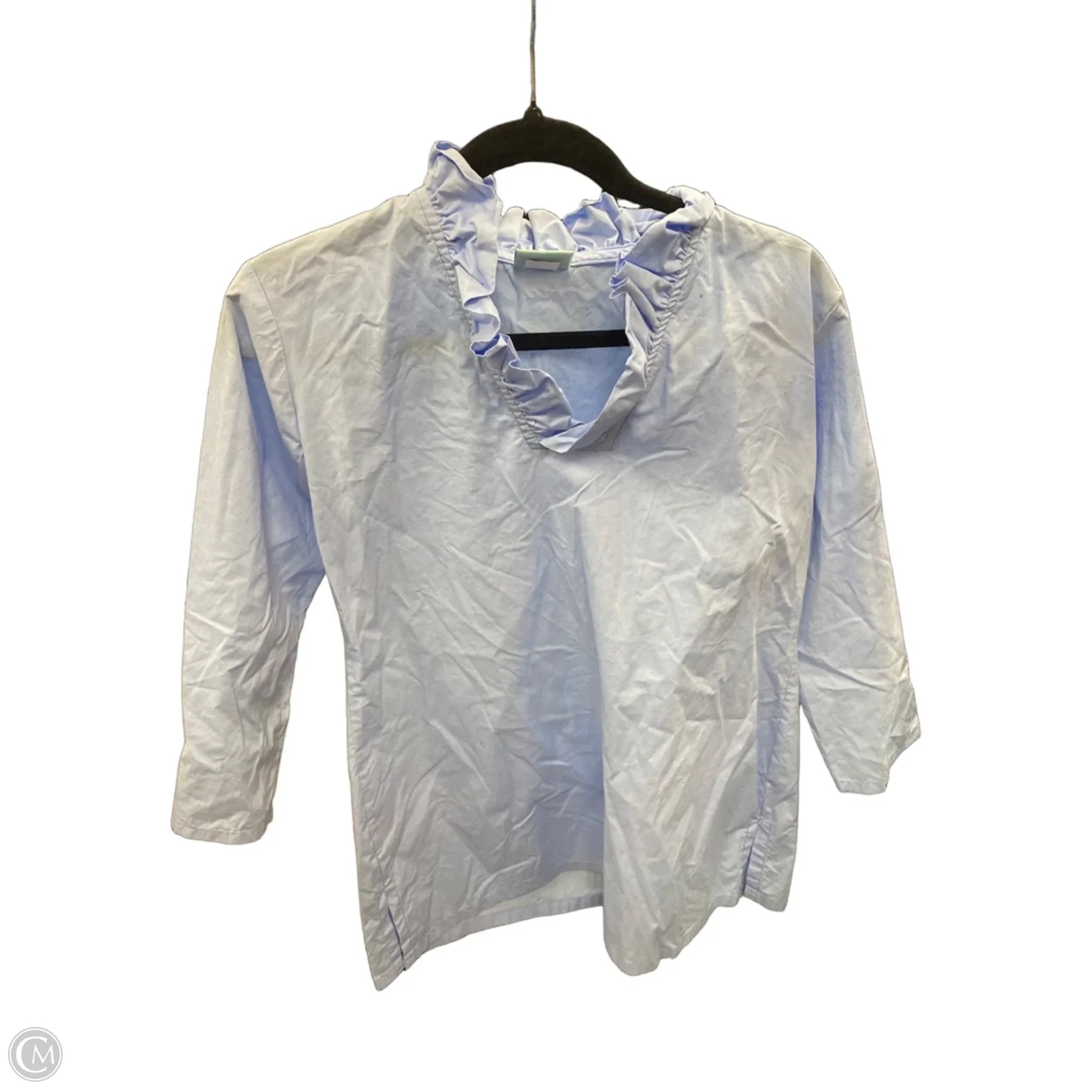 Top Long Sleeve By Clothes Mentor In Blue, Size: S
