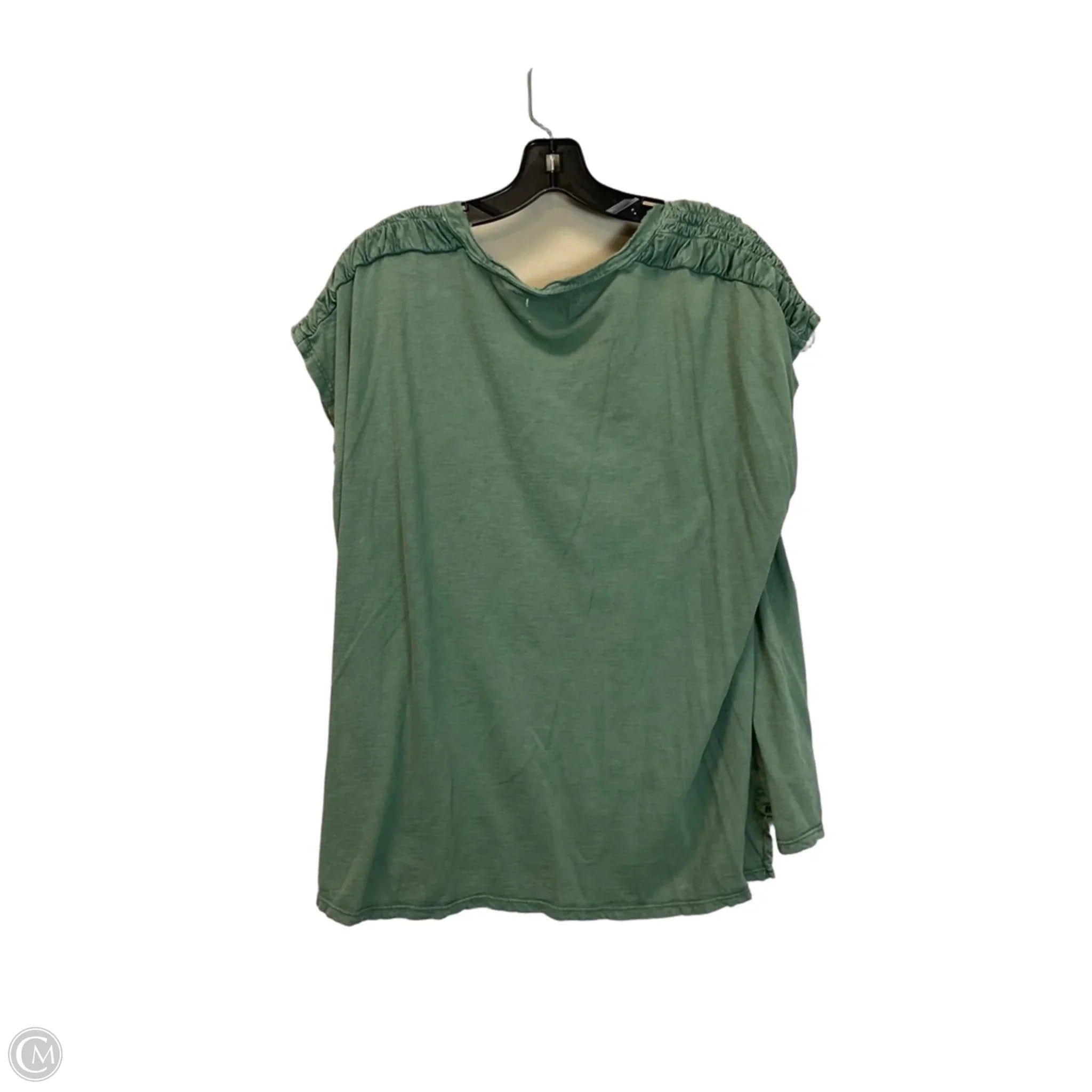 Top Sleeveless By Wonderly In Green, Size: Xl