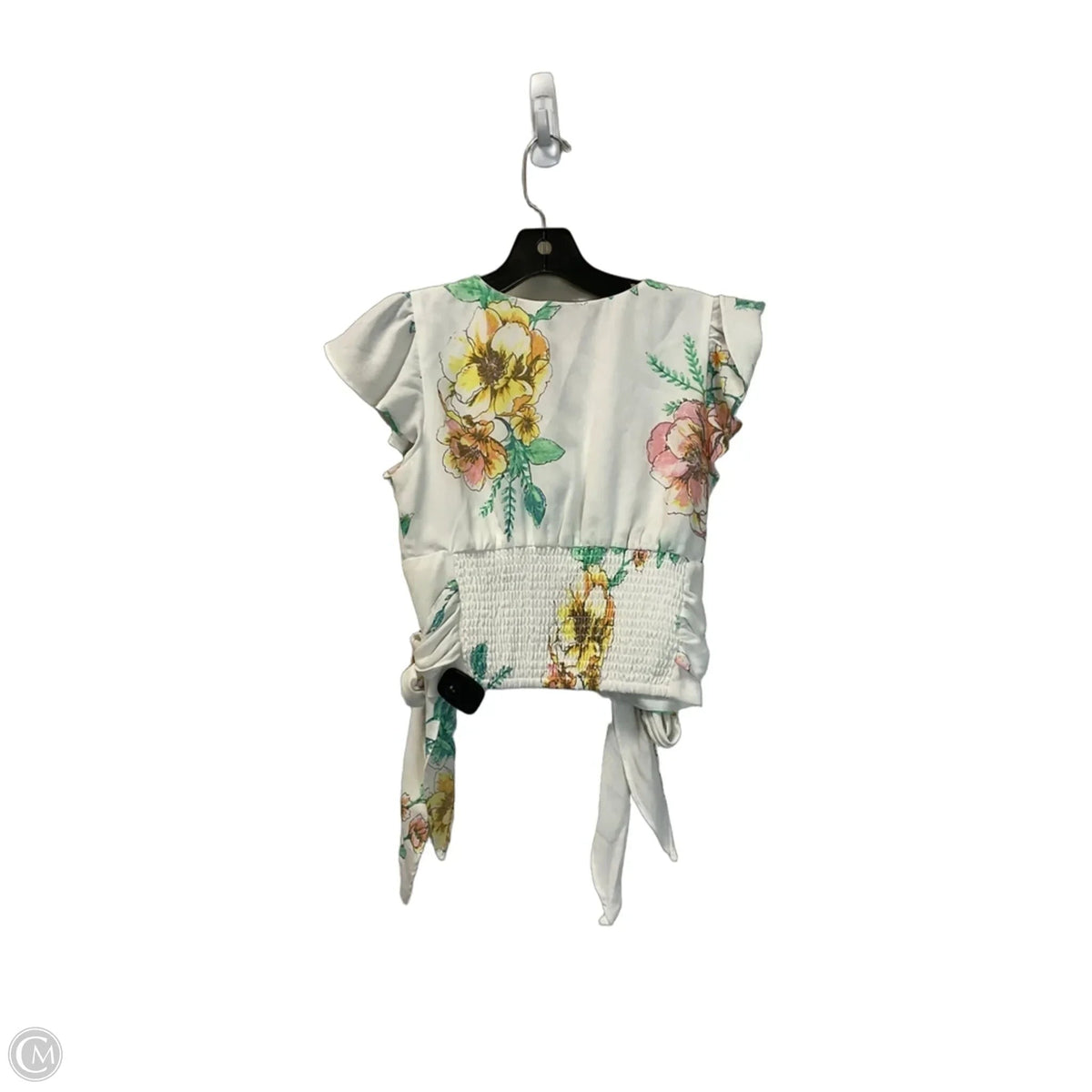 Top Short Sleeve By Gianni Bini In White, Size: S