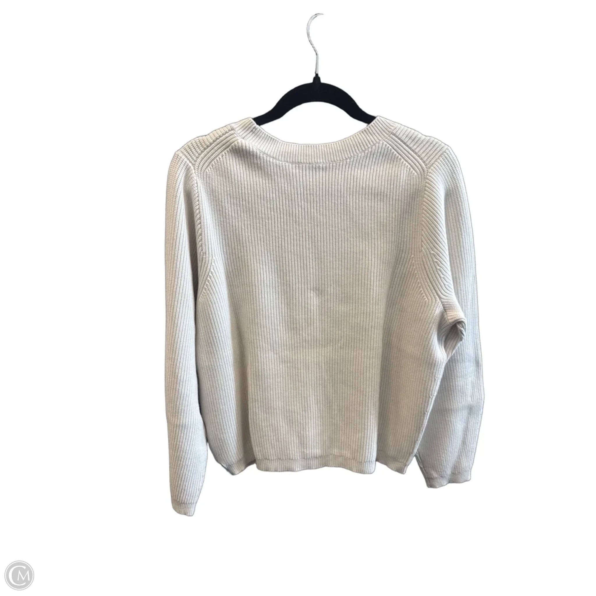 Sweater By J. Crew In Cream, Size: S