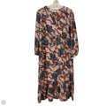 Dress Casual Maxi By Chicos In Blue & Orange, Size: Xl