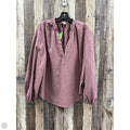 Top Long Sleeve By A New Day In Purple, Size: L