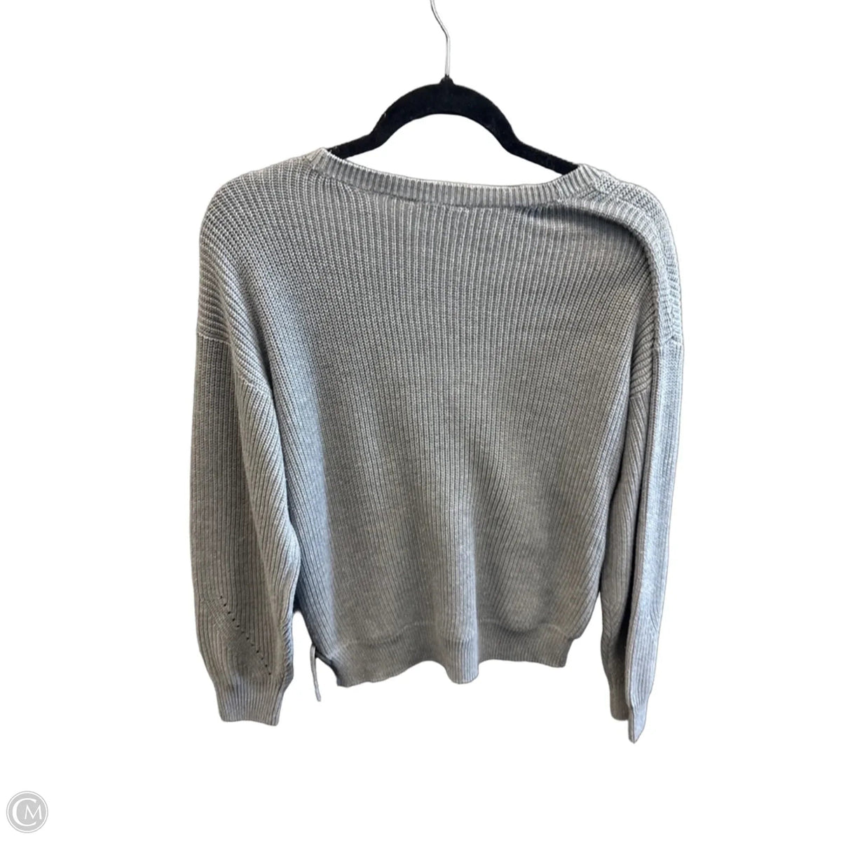 Sweater By Clothes Mentor In Grey, Size: M