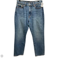 Jeans Straight By Abercrombie And Fitch In Blue Denim, Size: 10l