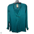 Top Long Sleeve By Dolan Left Coast In Teal, Size: Xs