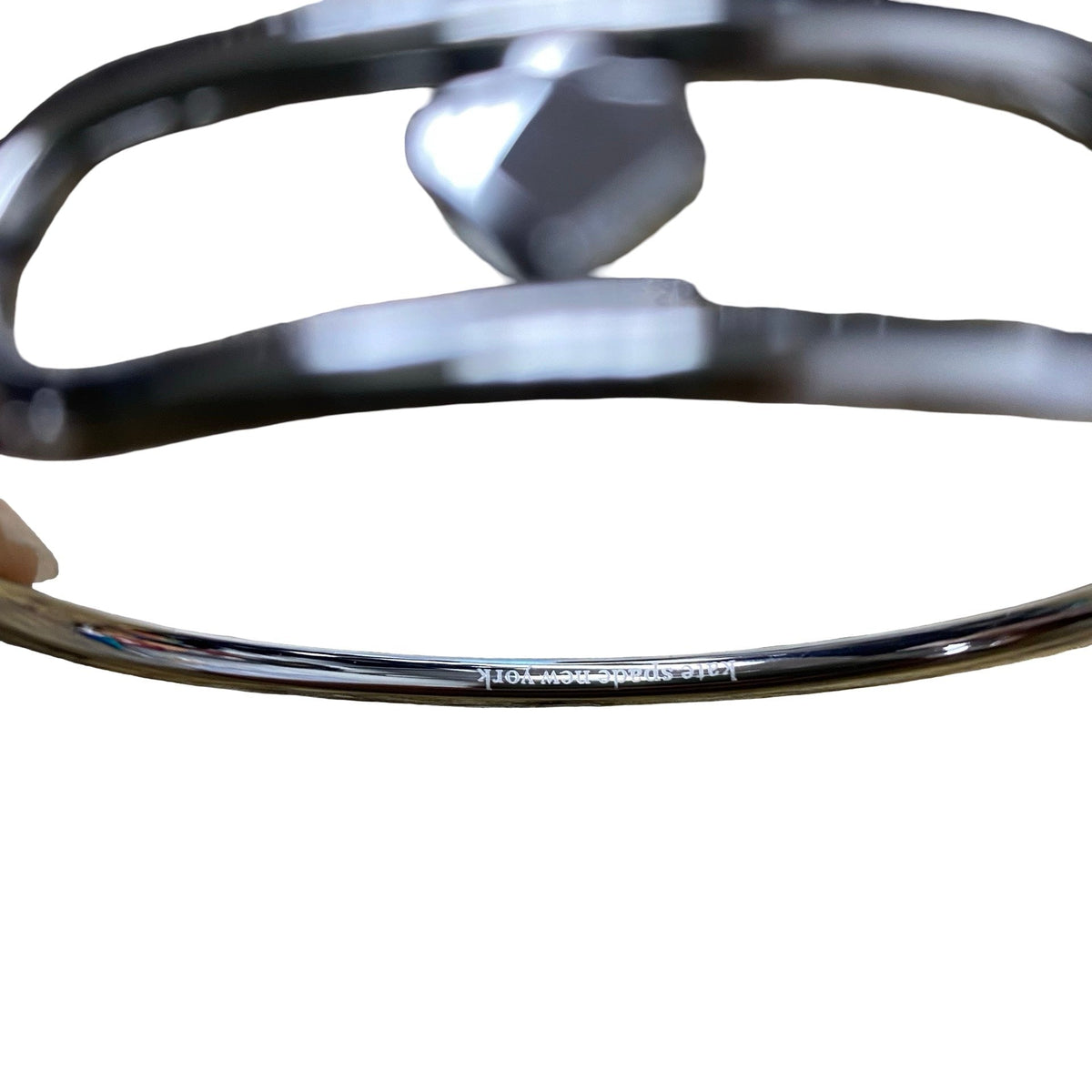Bracelet Designer By Kate Spade In Silver