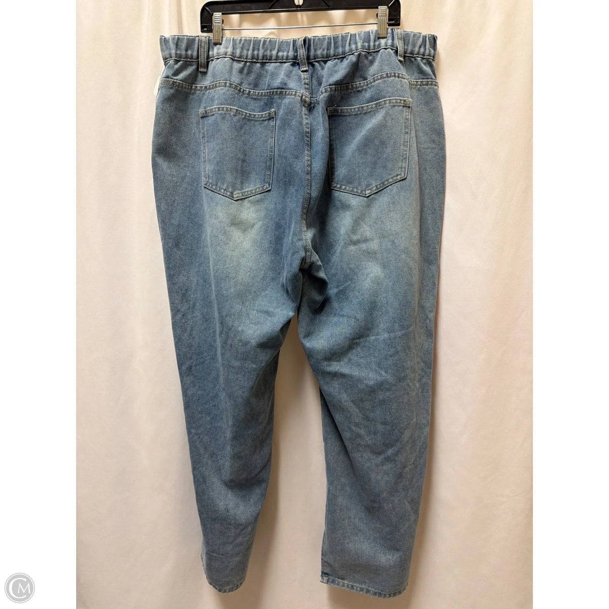 Jeans Straight By Shein In Blue Denim, Size: 3x
