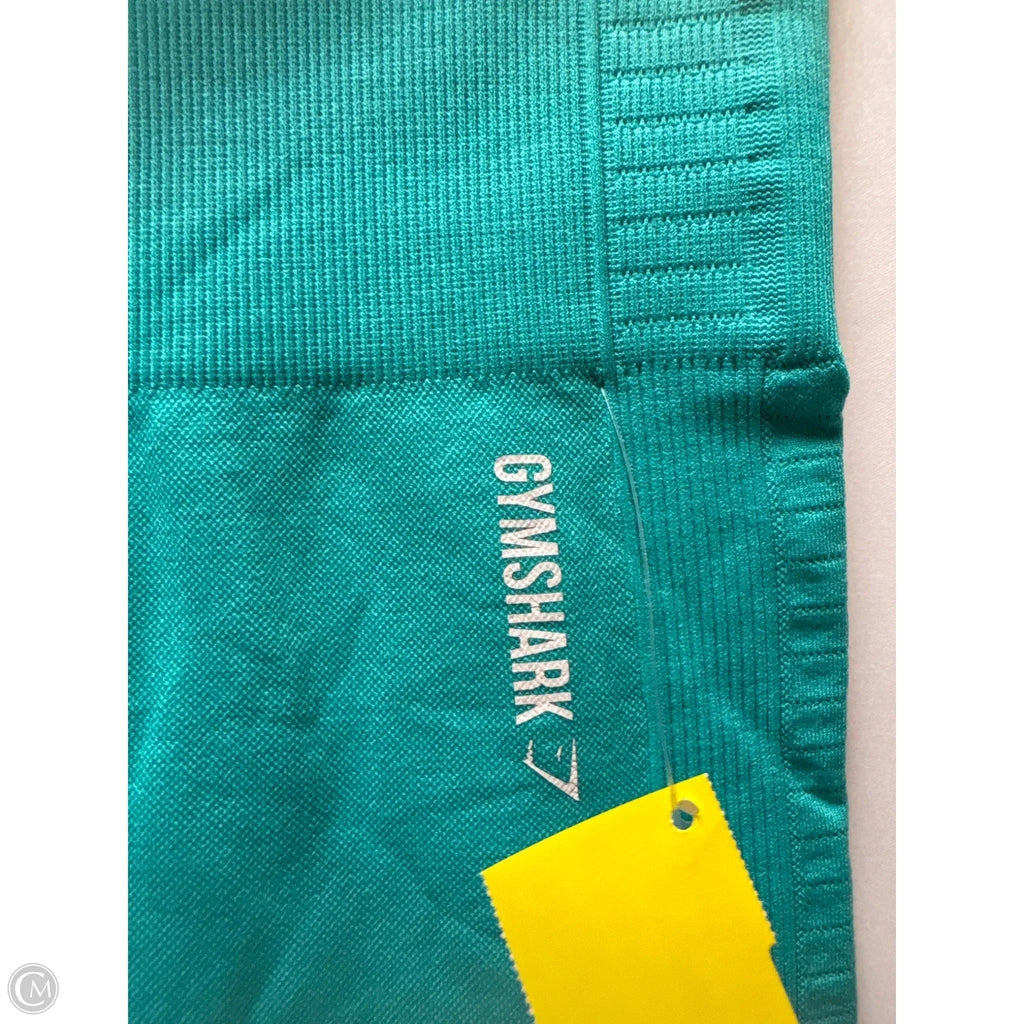 Athletic Leggings By Gym Shark In Teal, Size: S