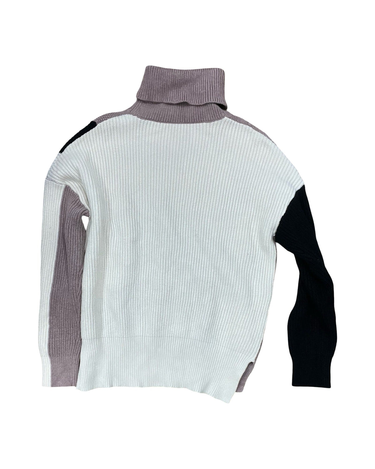 Sweater By Clothes Mentor In Black & Pink, Size:M