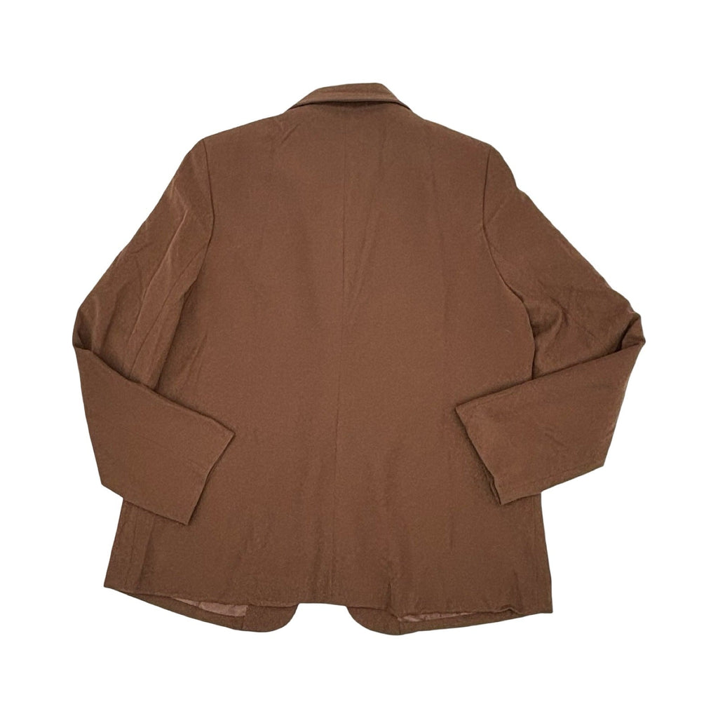 Blazer By Pink Lily In Brown, Size:Xxxl