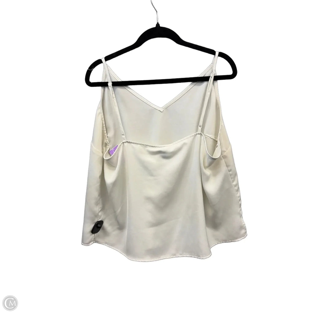 Top Cami By A New Day In White, Size: Xxl
